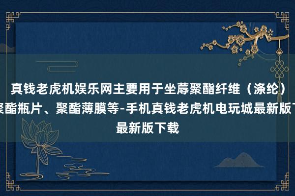 真钱老虎机娱乐网主要用于坐蓐聚酯纤维（涤纶）、聚酯瓶片、聚酯薄膜等-手机真钱老虎机电玩城最新版下载